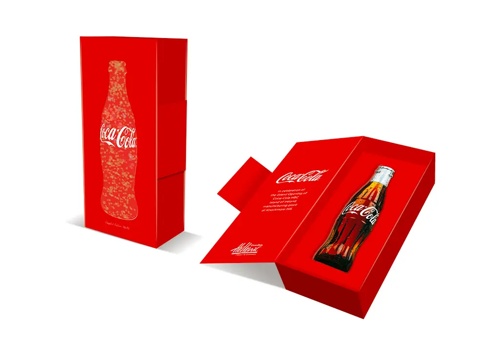 red coca cola pr box