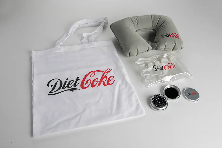 coca cola branded merchandise
