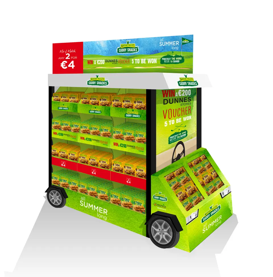 Nature Valley shelves