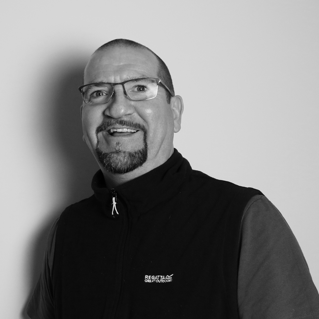 man black and white portrait photo