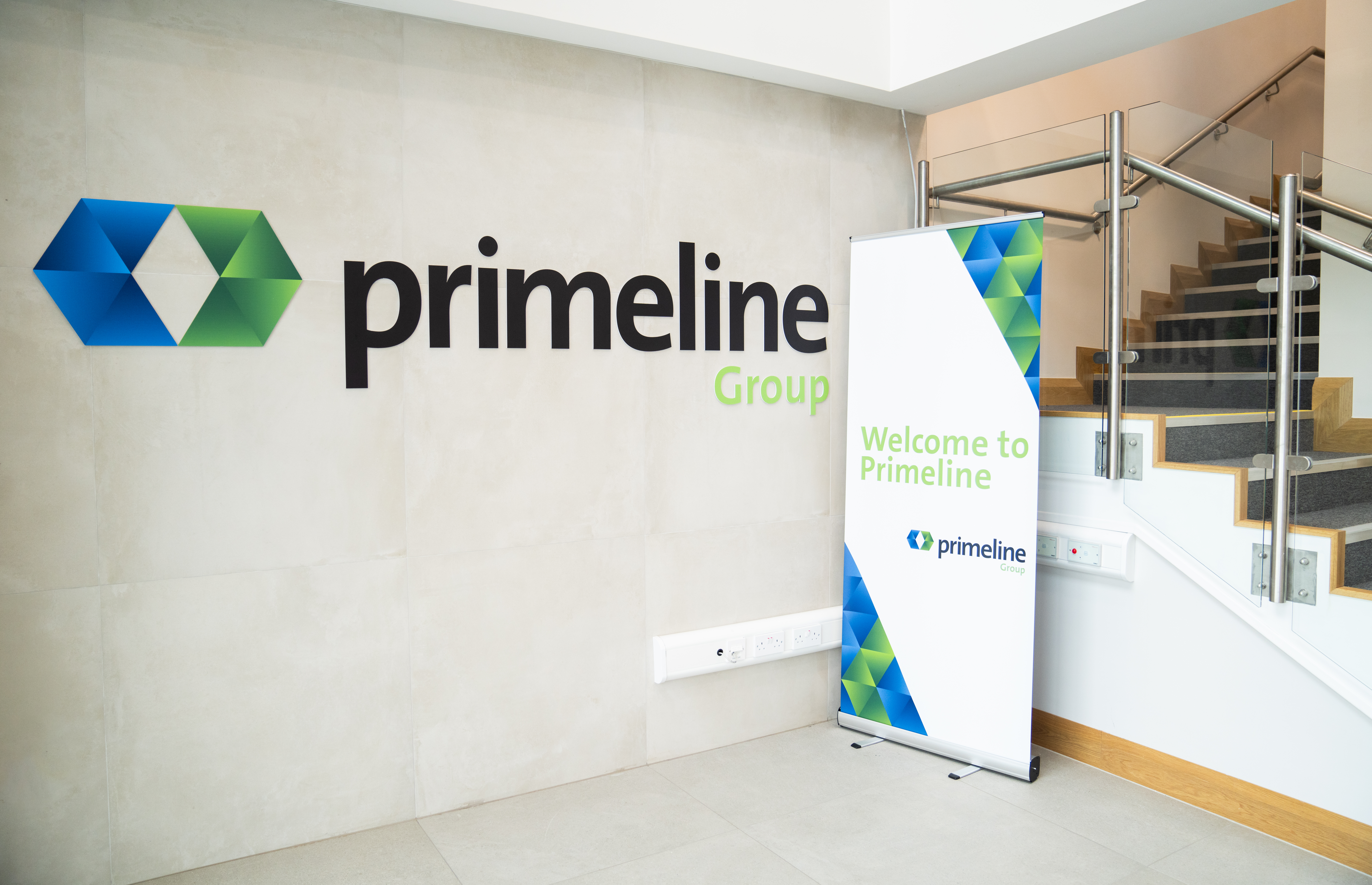 signage for primeline office building