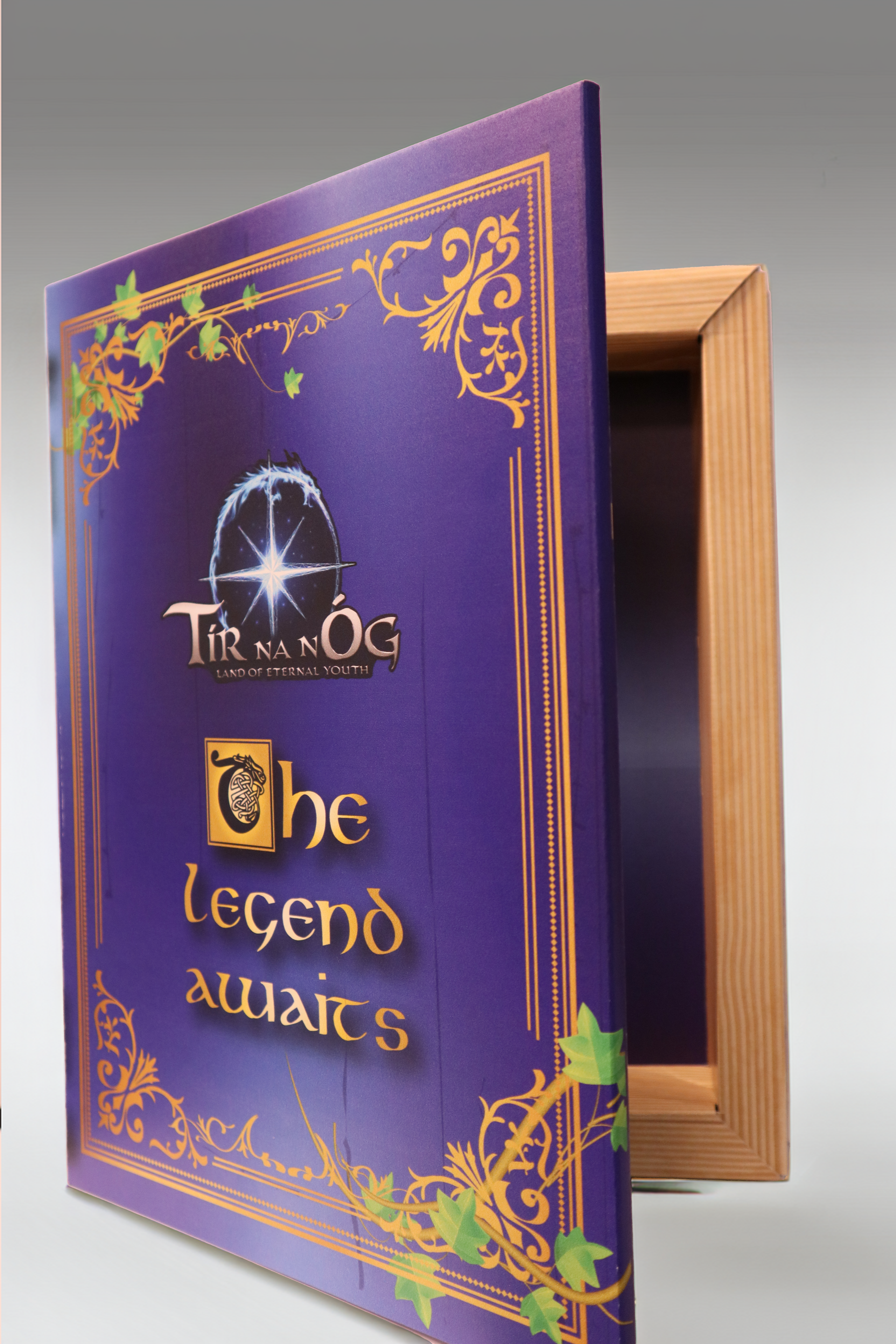 cardboard books with purple cover